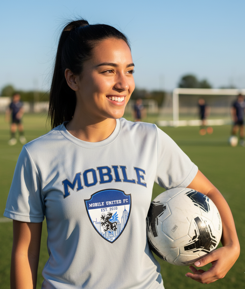 Mobile United Rush FC Crest Performance Shirt