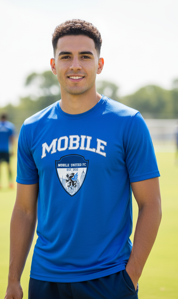 Mobile United Rush FC Crest Performance Shirt