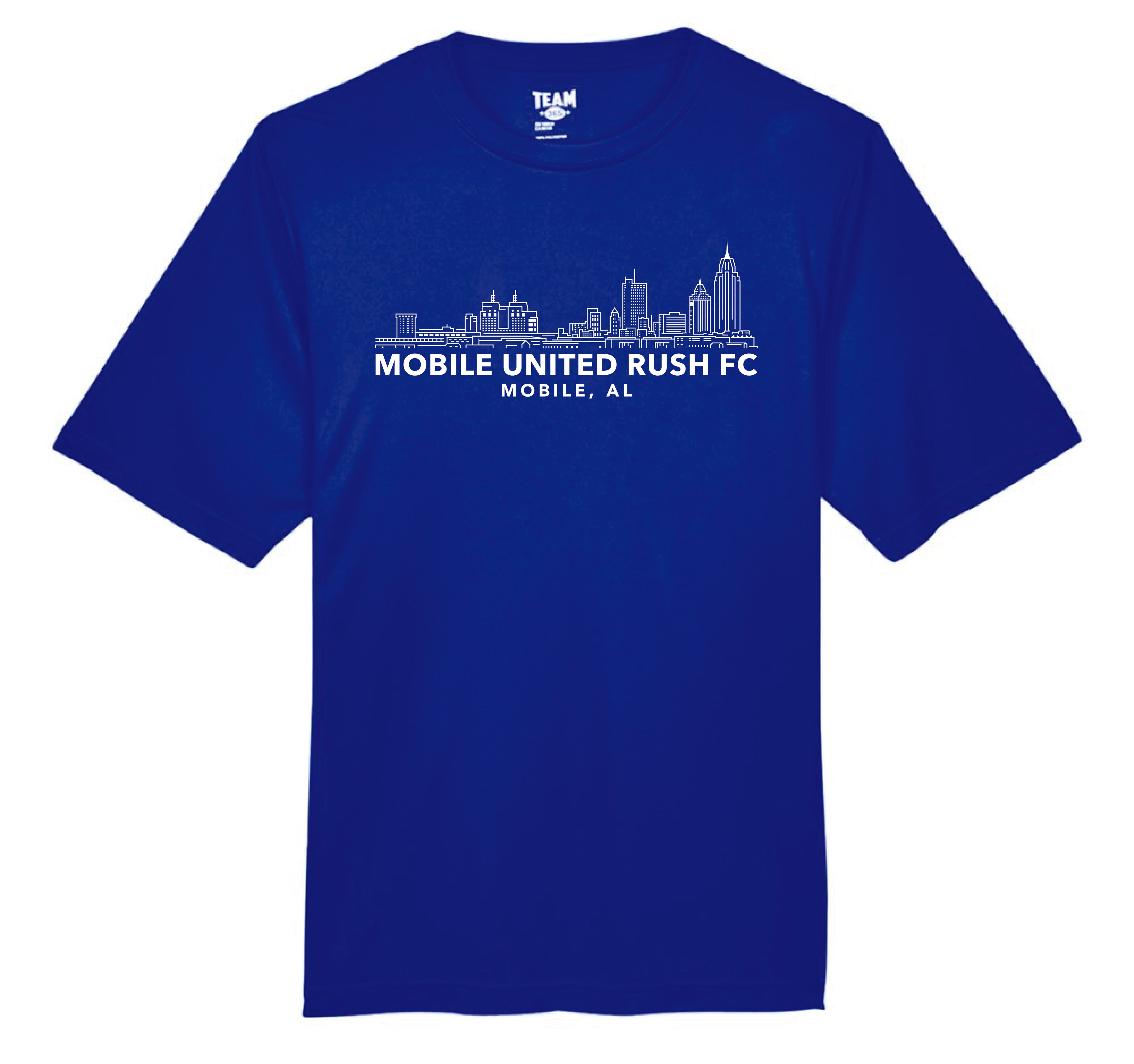 Mobile United Rush FC Skyline Performance Tee