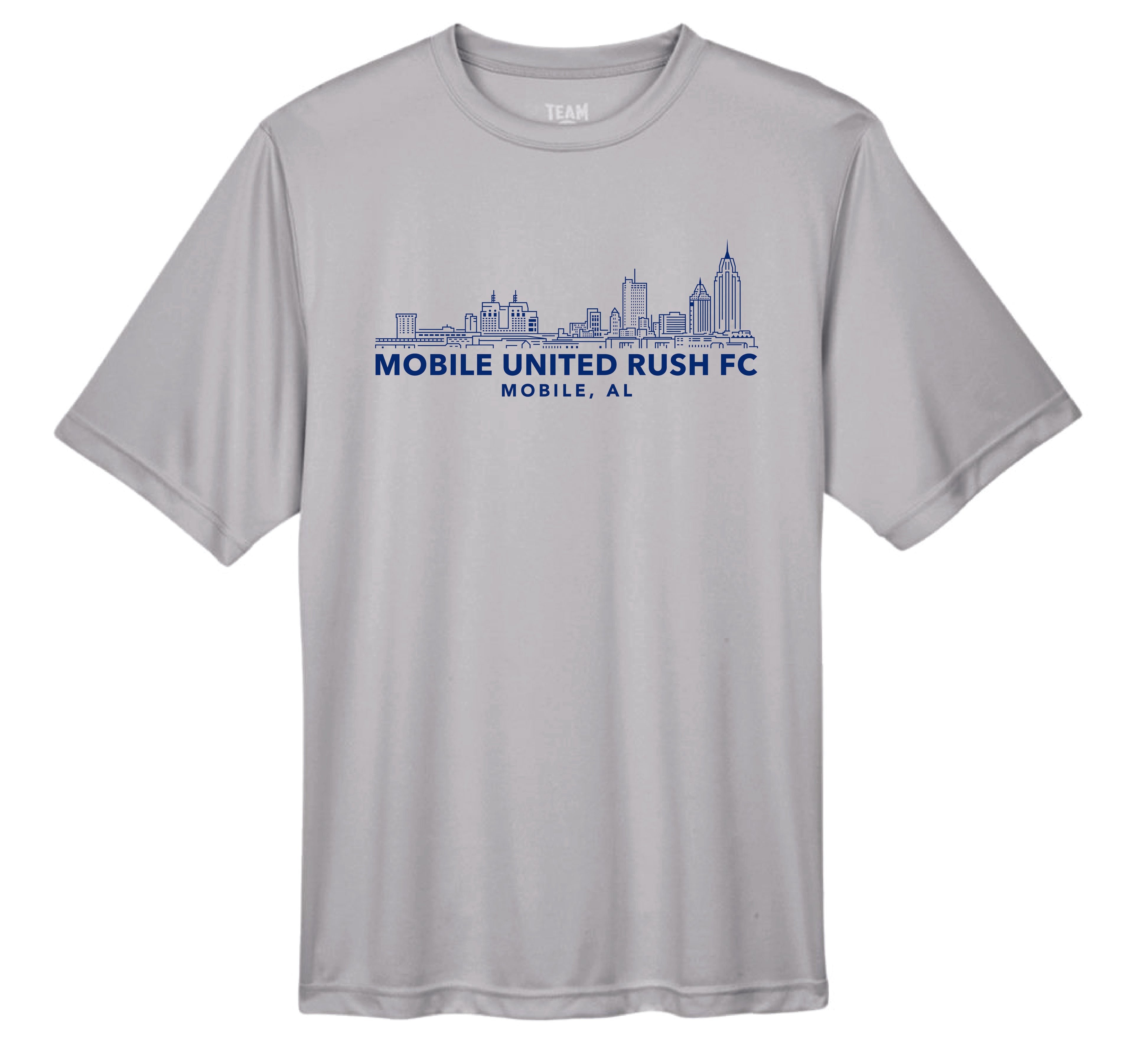 Mobile United Rush FC Skyline Performance Tee